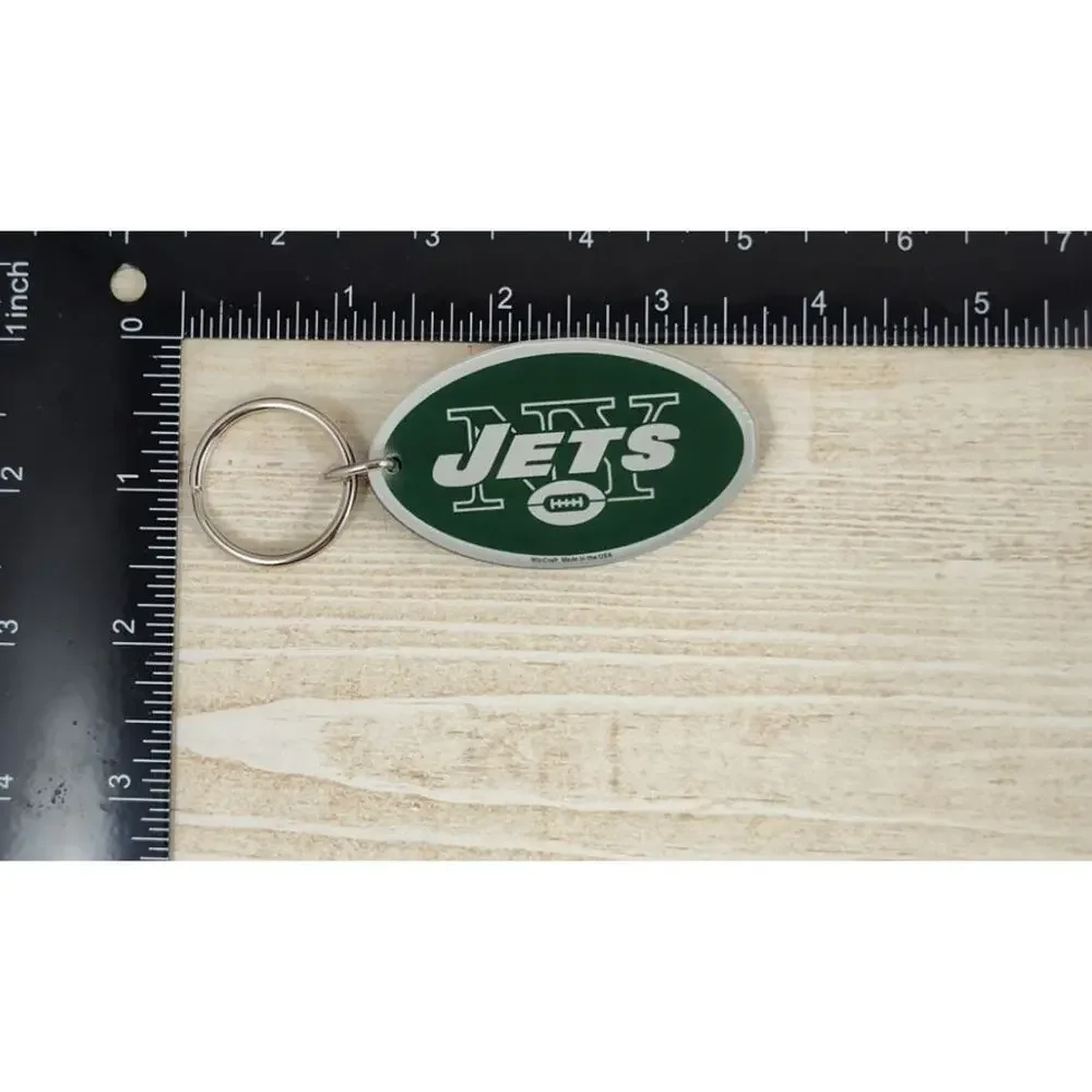 New York Jets WinCraft Premium Arcylic Key Ring Keychain NFL Gift